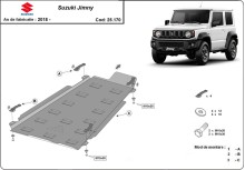 Stalowa Osłona skrzynka transferowa Suzuki Jimny - Model 3-drzwiowy (2018-2026)