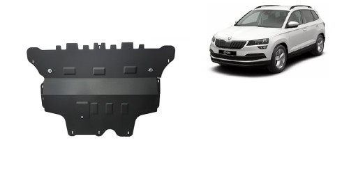 Stalowa Osłona pod silnik Skoda Karoq - reczna skrzynia biegow (2017-2026)