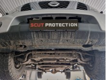 Aluminium plaque couvercle cache protection moteur Nissan Navara (2005-2015)