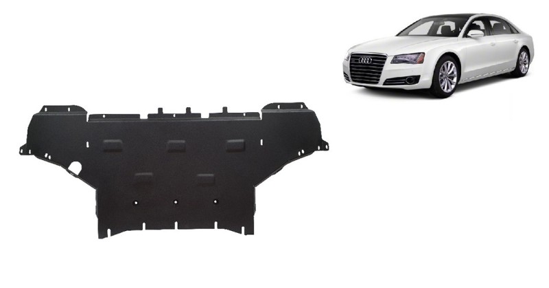 Acier plaque couvercle cache protection moteur Audi A8 (2010-2017)