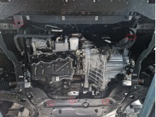 Aluminium Osłona pod silnik Ford Transit Custom (2023-2026)