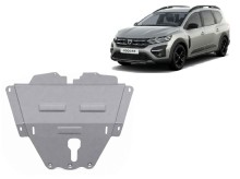 Aluminium plaque couvercle cache protection moteur Dacia Jogger (2021-2026)