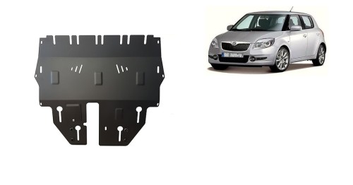 Stalowa Osłona pod silnik Skoda Fabia 2 (2007-2014)