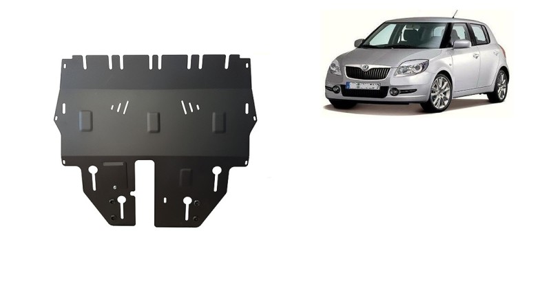 Acier plaque couvercle cache protection moteur Skoda Karoq - manuelle (2007-2014)