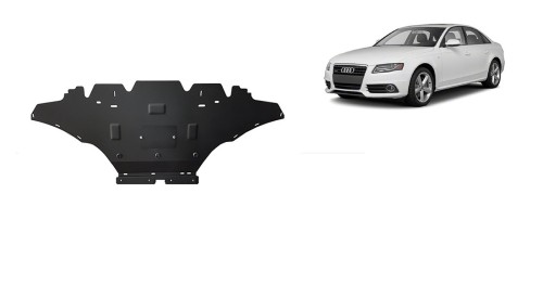 Stalowa Osłona pod silnik Audi A4 B8, benzyna (2008-2014)