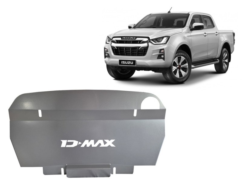Acier plaque couvercle cache protection de radiateur Isuzu D-Max (2019-2026)