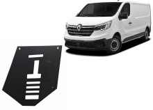 Acier plaque couvercle cache protection catalyseur Renault Trafic (2022-2026)