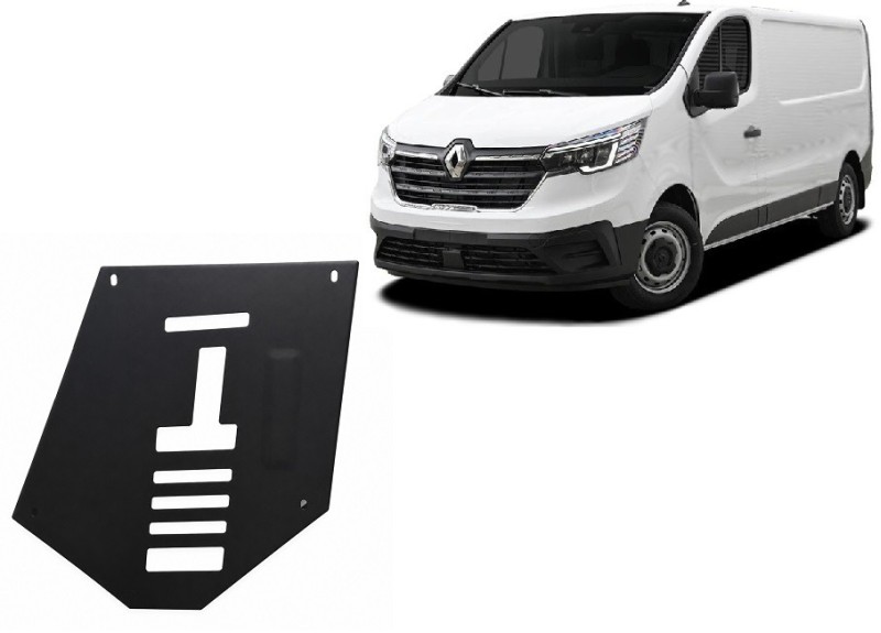 Acier plaque couvercle cache protection catalyseur Renault Trafic (2022-2026)