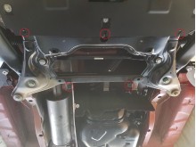 Acier plaque couvercle cache protection moteur Mercedes Sprinter (2018-2026)