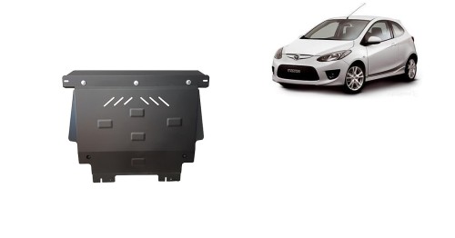 Stalowa Osłona pod silnik Mazda 2 (2008-2014)