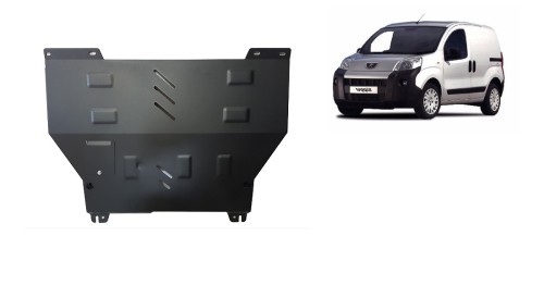Acier plaque couvercle cache protection moteur Peugeot Bipper (2007-2021)