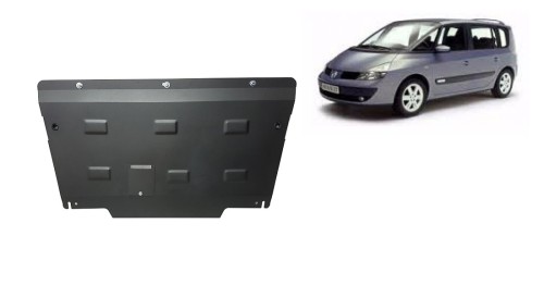 Acier plaque couvercle cache protection moteur Renault Kangoo (2001-2014)