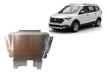 Aluminium plaque couvercle cache protection moteur Dacia Lodgy (2014-2020)