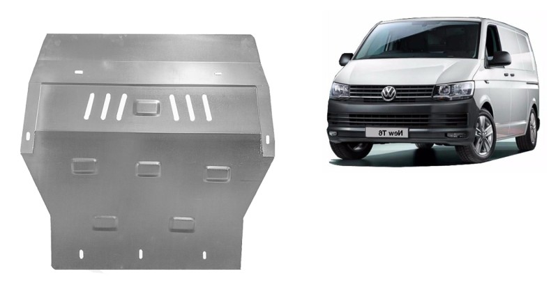 Acier plaque couvercle cache protection moteur Galvanisé Volkswagen Transporter (2015-2018)