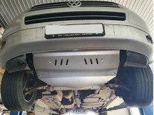 Aluminium plaque couvercle cache protection moteur Volkswagen Transporter (2019-2022)