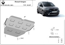 Acier plaque couvercle cache protection moteur Renault Koleos - Vers 2.0 (2021-2026)