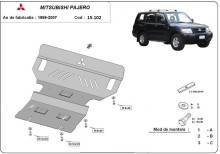 Acier plaque couvercle cache protection moteur Mitsubishi Shogun (1999-2007)