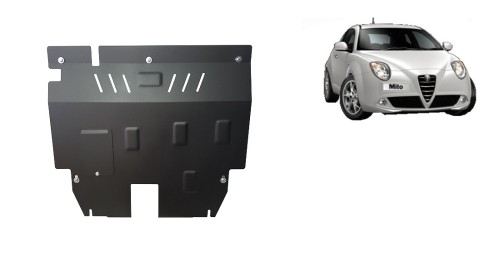 Stalowa Osłona pod silnik Alfa Romeo Mito (2008-2018)