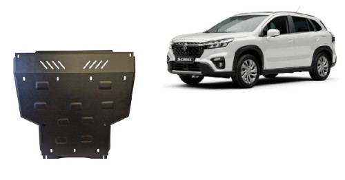 Acier plaque couvercle cache protection moteur Suzuki S-Cross (2023-2026)