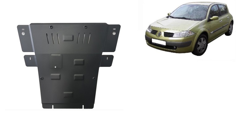 Acier plaque couvercle cache protection moteur Renault Scenic 4 (2004-2008)