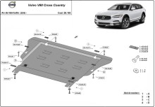 Acier plaque couvercle cache protection moteur Volvo V70 (2016-2026)