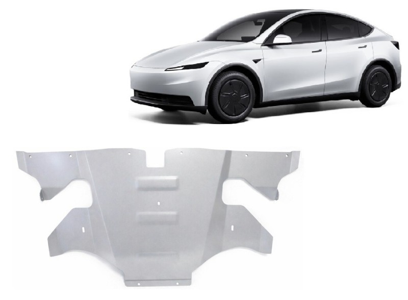 Tylna aluminiowa osłona silnika elektrycznego – Tesla Model Y (2024-2026)