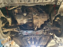 Acier plaque couvercle cache protection moteur Mazda 5 (2003-2009)