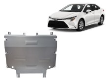 Aluminium plaque couvercle cache protection moteur Toyota Corolla (2019-2026)