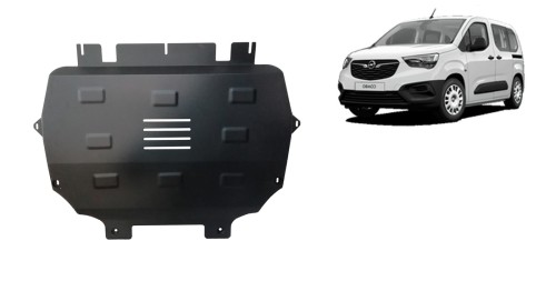 Acier plaque couvercle cache protection moteur Opel Corsa F (2018-2026)