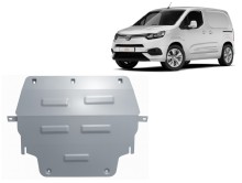 Aluminium plaque couvercle cache protection moteur Toyota Proace (2016-2026)