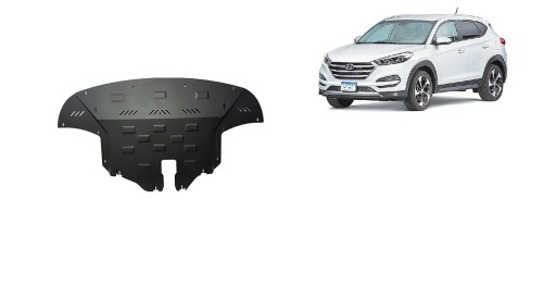 Stalowa Osłona pod silnik Hyundai Tucson (2015-2020)