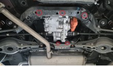 Aluminium - Osłona dyferencjału Toyota Rav4 (2018-2025)