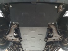 Acier plaque couvercle cache protection moteur Mitsubishi Pajero Sport 1 (1998-2007)