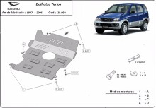 Acier plaque couvercle cache protection moteur Daihatsu Terios (1997-2006)