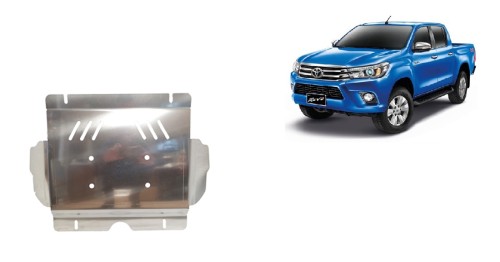 Aluminium Osłona pod silnik Toyota Hilux Revo (2016-2026)