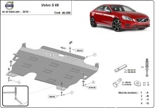 Acier plaque couvercle cache protection moteur Volvo V50 (2010-2018)