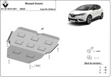Aluminium Osłona pod silnik Renault Scenic IV (2016-2026)