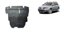 Acier plaque couvercle cache protection moteur Mitsubishi Outlander (2002-2006)