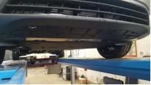 Aluminium plaque couvercle cache protection moteur Mercedes Vito (2020-2026)