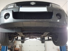 Acier plaque couvercle cache protection moteur Suzuki Ignis (2005-2019)