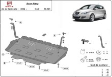 Acier plaque couvercle cache protection moteur Seat Cordoba (2006-2015)