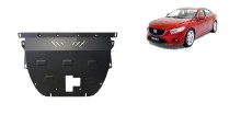 Acier plaque couvercle cache protection moteur Mazda CX3 (2013-2026)