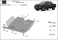 Acier plaque couvercle cache protection boîte de vitesses Evo Cross 4 (2018-2026)