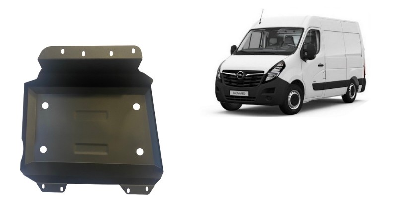 Stalowa Osłona zbiornika paliwa Opel Movano C (2022-2026)