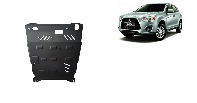 Acier plaque couvercle cache protection moteur Mitsubishi ASX (2010-2022)