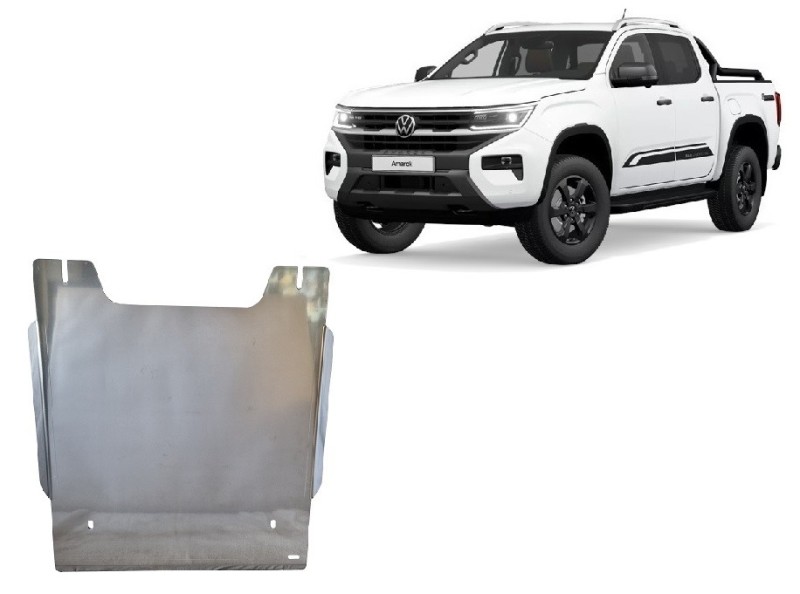 Aluminium plaque couvercle cache protection boîte de transfert Volkswagen Amarok (2023-2026)