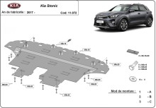 Acier plaque couvercle cache protection moteur Lancia Ypsilon (843) (2017-2026)