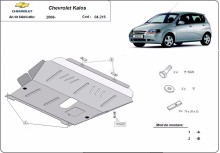 Acier plaque couvercle cache protection moteur Chevrolet Kalos (2008-2011)