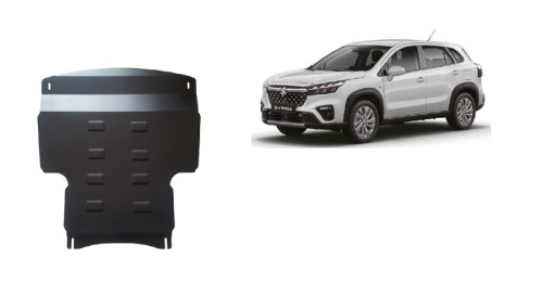 Acier plaque couvercle cache protection moteur Suzuki Splash an (2021-2023)