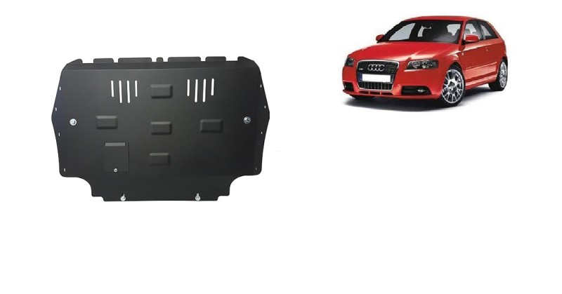 Acier plaque couvercle cache protection moteur Audi A3 (2008-2012)